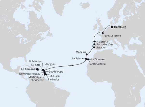 Von Der Dominikanischen Republik Nach Hamburg2