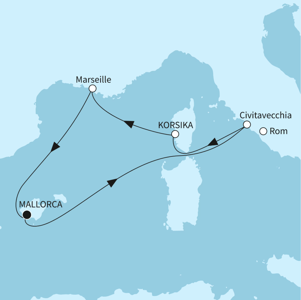 Willkommensreise Korsika